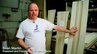 3-й этап производства древесного сердечника плиты Donek