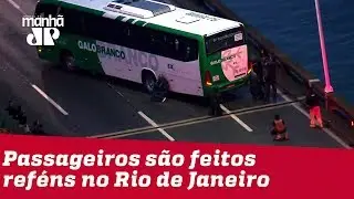 Passageiros de ônibus são feitos de refém na Ponte Rio-Niterói