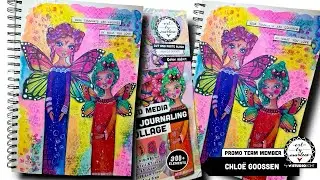 Art by marlene, A4 journal page ABM….
