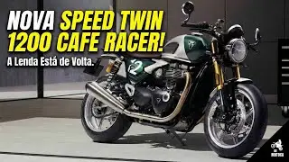 TRIUMPH SPEED TWIN 1200 CAFE RACER: Conhe&ccedil;a os Detalhes da Nova Edi&ccedil;&atilde;o Limitada