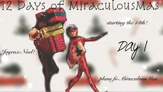 WELCOME TO THE 12 DAYS OF MIRACULOUSMAS!! *Introducing our 12 fun filled holiday days!!*