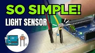 Arduino LDR Light Sensor Test | How to Use LDR with Analog Input