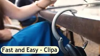 Clipa - easy to use bag hanger