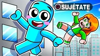 We played Catch Your Friend in Realistic PARKOUR on Roblox!