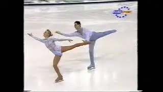 Mandy Wötzel & Ingo Steuer GER - 1996 World Figure Skating Championships Short Program (English)