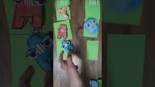 Who will WIN? All Paper Alphabet Lore Target Competition A-B