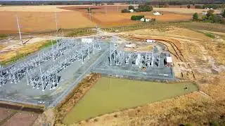 Aerial Tour of a Massive Solar Farm in Chestertown, MD