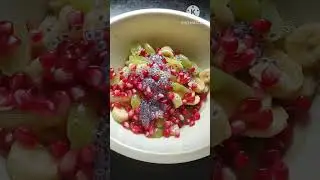 Fruit custard recipe|| fruit salad|| Easy summer desert|| #cookingchannel #youtubeshorts #fruits