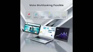 Teamgee Portable Monitor for Laptop, 14&rdquo; FHD 1080P IPS# Best Gadgets # If you want to buy, link in👇👇