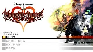 Kingdom Hearts 358/2 Days Main Menu Dearly Beloved PS5 4K UHD 60fps