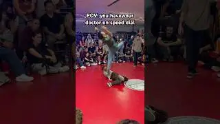 Speed running my way to a broken hip #breakdance #bboy