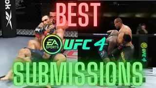BACKPACK CHOKE, KNEE BAR And Many More! UFC 4 Submission Specialists - ep. #4