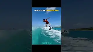 OTHERS DOING FOILBOARDING V.S THIS GUY💀
