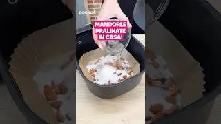 MANDORLE PRALINATE IN FRIGGITRICE AD ARIA! 😍 Pronte in 10 minuti