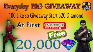 TEAM CODE GIVEAWAY  |  FREE FIRE LIVE\  20,000 Diamonds + DJ ALOK GIVEAWAY | BAPPA GAMING LIVE |