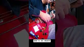Epiphone Casino Custom ⚡ Cranked up on Beatles Classic #thebeatles #epiphonecasino #marshallamps