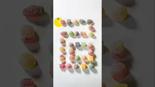 #GreedyPacman #JellyCandy #SugarCube #GumDrop #StarCandy #ColorPattern #CandyGrid #greedy #pacman