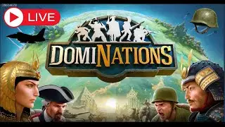 DomiNations| ATAQUES + ESTRATEGIA EN VIVO 🔴 #gaming #juegos #envivo #estrategia