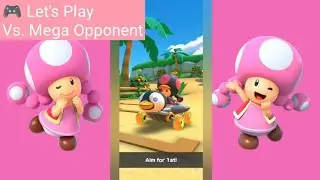 Mega Donkey Kong loses to Penguin Toadette