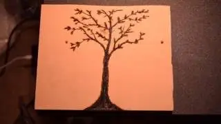 Tree - Burning Wood - Stop-Motion Test