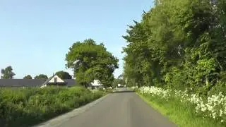 Driving On The D23 & D87 From Lanhellen To Kergrist-Mo&euml;lou, Cotes d'Armor, France 25th May 2012