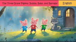 Three Little Pigs: Bubba, Babs, and Barnaby | Bedtime stories for kids | English