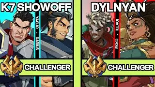 2XKO ▰ K7 SHOWOFF (Yasuo-Darius) vs DYLNYAN (Ekko-Illaoi) ▰ 2XKO Pro Replays