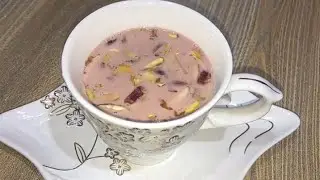 Kashmiri Chai or Pink Tea Recipe By Food Cabin | Winter Season Special