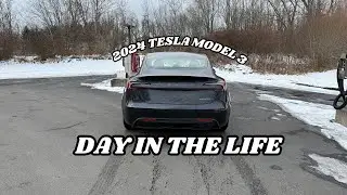 Day In The Life With The 2024 Tesla Model 3 Refresh!
