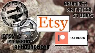 Etsy and Patreon Announcement