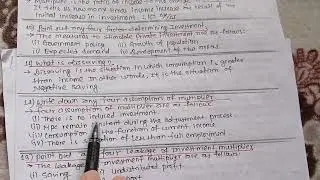 Most important theory form chapter 4 keynesian economics bbs 2 nd year