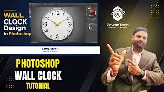This Wall Clock Design Will Boost Your Photoshop Skills ⚡watch,#photoshoptutorial ,#graphicdesign