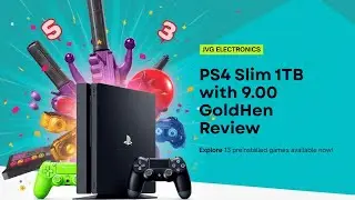 Buy PS4 Slim 1TB (Firmware 9.00) with 13 Preinstalled Top Games