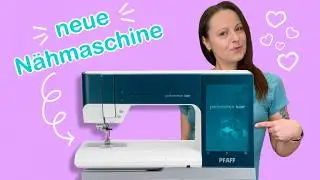 Meine neue Nähmaschine! Kann die was???