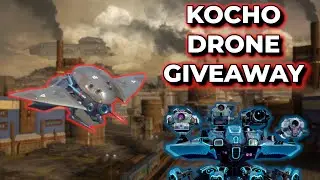 WR - Kocho Drone Giveaway + Kaji Pshent Gameplay | War Robots