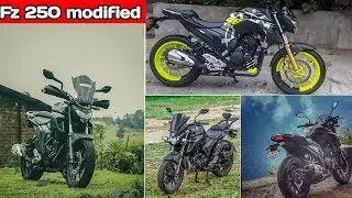 Fz 250 modified+(top 20)Fz 250 modified bikes in India|fz 25 modification