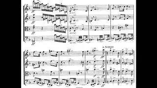 Alexander von Zemlinsky - String Quartet No.1, Op.4 (1896) [Score-Video]