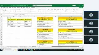 Data Analytics Course Batch 109 Excel Training : Session 7