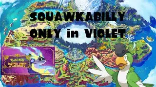 Squawking up the end game: Squawkabilly Only Pokemon Violet Run (If there's time, maybe SR?)