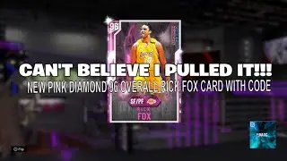 I PULLED A 96 OVERALL PINK DIAMOND RICK FOX FROM NEW LOCKER CODE!