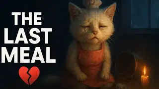 The Last Meal 💔 | Full Sad Cat Movie | Emotional Animated Story (Must Watch) #cutecat