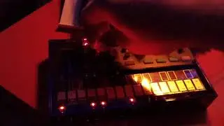 Music Mouse (1987 Amiga software), with midi out to Volca FM.