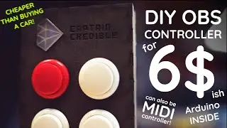 DIY OBS / MIDI controller for CHEAP!