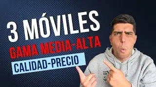 3 MEJORES MOVILES GAMA MEDIA-ALTA | CALIDAD-PRECIO | por 500 euros  2023 ✅🔝