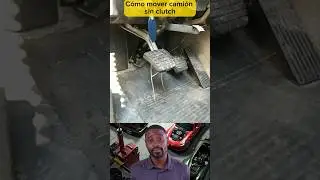 How to Move a Truck Without a Clutch #automobile #homemechanics #workshop