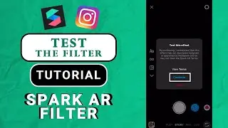 Как протестировать Spark AR Filter на устройстве Instagram или Facebook | Учебное пособие по Spark AR