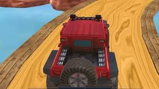 Offroad Jeep Stunt Simulator || Sky Road Jeep Stunt || Space Road Jeep Stunt 3D