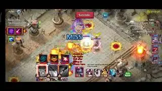 Team fight formation for Hero Trials in Clash of Lords P3 2 #clashoflords2 #col2creators