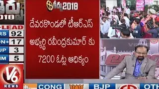 Latest Updates Of Telangana Assembly Election Results 2018 | V6 News
