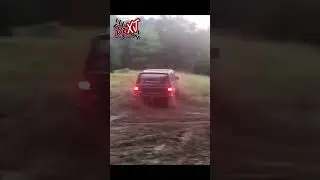 Backyard fun in the mud! #Xj #jeepxj #xjjeep #jeepcherokee #mud
